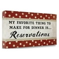 thumbnail image 2 of "Dinner Reservations" By Jennifer Pugh, Fine Art Giclee Print on Gallery Wrap Canvas, Ready to Hang, 2 of 2