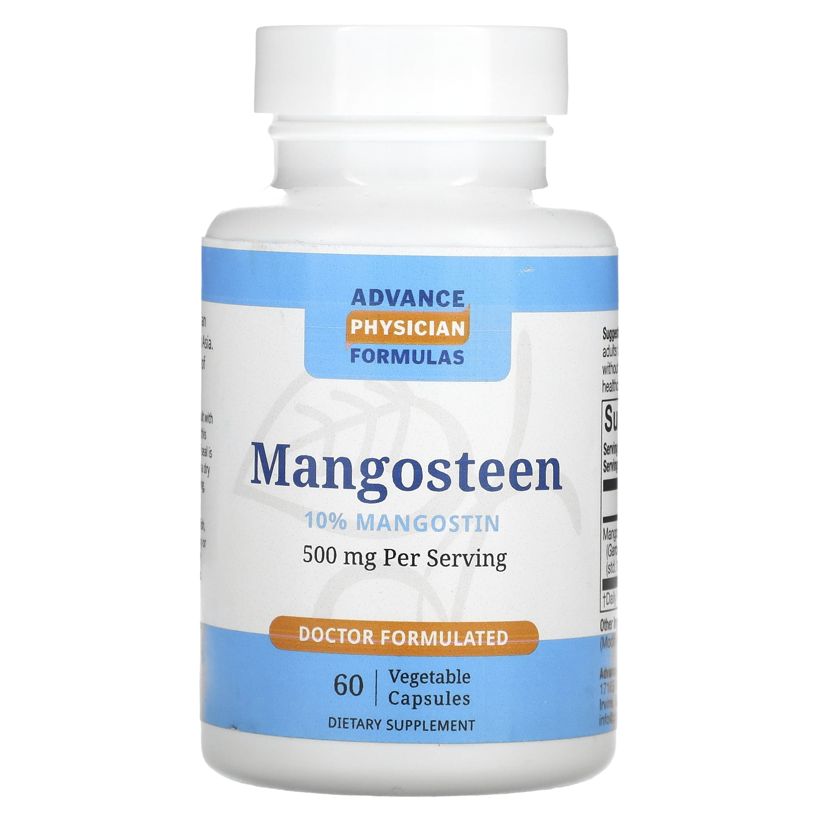 Mangosteen, 500 mg, 60 Vegetable Capsules, Advance Physician Formulas