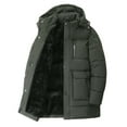 thumbnail image 5 of Winter Jacket For Loose Fit Mid Length Outdoor Coat With Thickened And Detachable Hood, 5 of 9