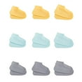 thumbnail image 2 of 3-Pack Reusable Shoe Covers for Men, Women & Kids - Portable, , Non- for Outdoor Use, 2 of 8