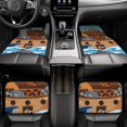 thumbnail image 6 of Daiia Animals on Noah's Ark Printed Car Floor Mats Set of 4, Durable Non Slip Auto Floor Carpet, Car Interior Carpets Proof Foot Pads Anti-Slip Cushion Automoetive Accessories, 6 of 6