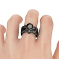 thumbnail image 4 of GKNET Wholesale Alloy Biker Skull Ring 10pcs US Size: 5-11#, 4 of 4