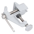 thumbnail image 3 of Tornillo de banco pequeño de aleación de aluminio, multifuncional, profesional, para carpintería de jardín., 3 of 14