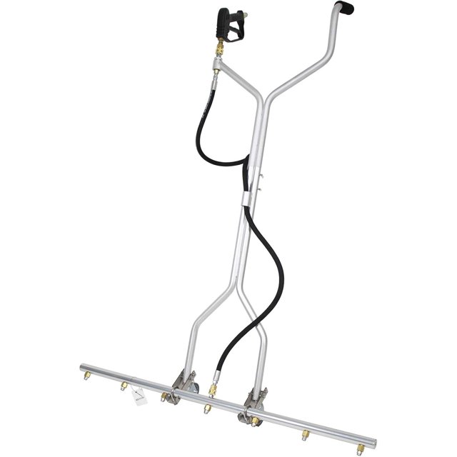 SW46 46" Water Broom for Surface Cleaner 4000 PSI with Trigger-Lock Style Gun and (7) Spray Tip Nozzles