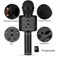 thumbnail image 2 of Wireless Bluetooth Karaoke Microphone, Portable Handheld Karaoke Mic Speaker Machine Birthday Home Party for Android/iPhone/PC or All Smartphone, 2 of 7