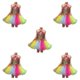 thumbnail image 1 of Minnieouse Vestido de baile de ballet, disfraces de tutú para niñas, ropa de baile, ropa infantil para bailarina, equipo escolar, escenario, Type2 NO2, 1 of 3