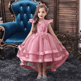 thumbnail image 3 of XBASW 3-12T Kids Pageant Flower Girl Dress Baby Toddler Girls Party Wedding Formal Gown Trailing Embroidered Princess Dresses, 3 of 9