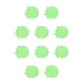 thumbnail image 1 of Cojín de algodón suave Wosthever para silla de bistró verde claro 10Conjunto, 1 of 6