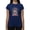 True Navy, variant on Santa Hat Funny Christmas Graphic Women's T-shirt
