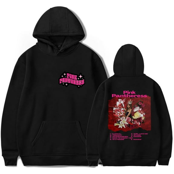 PinkPantheress Fancy That Hoodie Men's Hip Hop Printing Pullover Hooded Sweatshirts