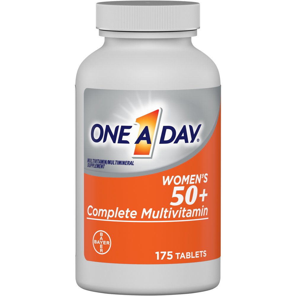 One A Day Women's 50+ Multivitamin Tablets, Multivitamins for Women 50