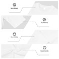 thumbnail image 3 of hotojiny Mens Casual T-Shirts Textured Classic Fit Half Sleeve Knit Tees Loose Crewneck Solid Color Tee Shirts S-3XL, 3 of 5