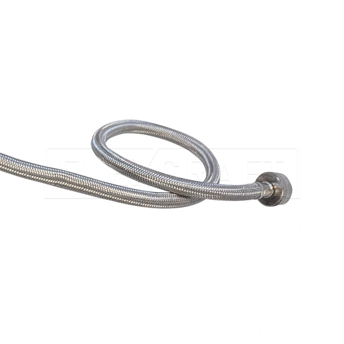 Stainless Steel Washing Machine Connector, Burst Proof Washing Machine Supply Line, 4 Ft (Pack Of 2)