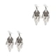 thumbnail image 1 of Pendientes Barroco Exquisito sweethay Pack de 2 Negro, 1 of 6