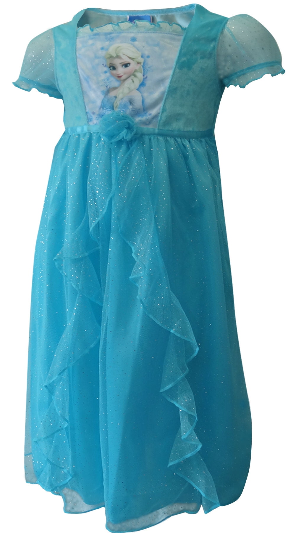 Disney Frozen Princess Elsa Dress Up Toddler Nightgown