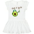 thumbnail image 3 of Inktastic Avogadro's Number with Avocado Chemist Girls Baby Dress, 3 of 5