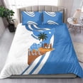 thumbnail image 3 of Somalia Bedding Set with Camel Desert Map Palm Tree Heritage Spirit TS04, 3 of 7