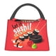 thumbnail image 1 of Fotbe Sushi Bolsa Térmica Portátil con Estampado, Bolsa de Entrega de Alimentos Aislada, Bolsa Reutilizable de Gran Capacidad para Comidas y Supermercado, 1 of 6