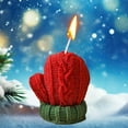 thumbnail image 4 of Luoshdecor Christmas Glove Candles 2.75 in, Weave Embossed Scent Candle,Holiday Gift for Home Dinner Wedding Festival Party Decoration, 4 of 6