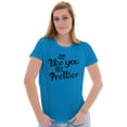 thumbnail image 3 of You Only Prettier Country Attitude Womens Fitted Plus Size Graphic Tee Brisco Brands 2X, 3 of 4