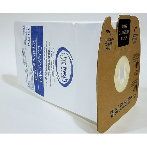 120 Pack Eureka MM Microlined Mighty Mite & Sanitaire Allergen