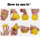 thumbnail image 5 of Pelotas de ejercicio para manos, pelota de silicona para fuerza de manos, entrenamiento de terapia con dedos para adultos y niños, 3 colores, pelotas antiestrés (3 niveles de resistencia) JM, 5 of 5