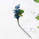 thumbnail image 3 of BRIGHTFUFU Plantas de frutas decorativas de simulación de mini bayas falsas de arándanos realistas artificiales (azul), 3 of 7