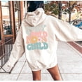 thumbnail image 6 of STAY WILD MOON CHILD Graphic Unisex Fleece Hooded Sweatshirt, 6 of 10