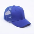 thumbnail image 3 of Casquette de Baseball Réglable pour Femmes à Queue de Cheval, Casquettes à Queue de Cheval, Casquette Snapback pour Fille, Casquettes d'Extérieur, Chapeaux d'Été pour Femme, Casquette Camionneur en Filet, 3 of 6