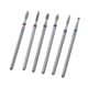 thumbnail image 3 of Set de 6 Brocas para uñas Baoblaze acero inoxidable diamante con Estuche, 3 of 8