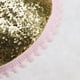 thumbnail image 5 of Sombrero de cono con purpurina brillante para segundo cumpleaños con diadema ajustable para fiesta de niña (rosa), 5 of 7