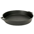 thumbnail image 3 of Bayou Seasoned Large 20 Inch Cast Iron Cooking Cookware Skillet Pan (2 Pack), 3 of 3