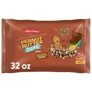 Malt-O-Meal Peanut Butter Cups Breakfast Cereal, Chocolate Peanut Butter Cereal, 32 oz Resealable Cereal Bag