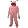 thumbnail image 2 of Briefly Stated Adult Unisex A Christmas Story Bunny Union Suit Pajama Halloween Cosplay Costume, 2 of 8