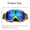 thumbnail image 4 of Motocross Goggles MX ATV MTB UTV Offroad Bike Motorcycle Dirt Bike Race Eyewear, 4 of 5