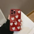 thumbnail image 6 of Compatible with iPhone 13 Pro Max Case Thin for Women Girls,Retro Love Heart Pattern with Soft Flexible TPU Case Slim Anti-Scratch Shockproof Cute Smooth Back Case for iPhone 13 Pro Max, 6 of 7