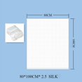 thumbnail image 1 of 50/100PCS Extra White Large Garbage Bags, Thickened Transparent, Disposable Hotel Storage Plastic Bag for Kitchen,trash Dustbin 80x100cm 50PCS 2.5 SILK, 1 of 6