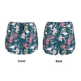 thumbnail image 5 of Lsque Lilies Flowers Printed Women's Running Shorts with Liner Pockets,Elastic Quick Dry Workout Athletic Gym Yoga Shorts,Womens High Waist Shorts-Large, 5 of 9