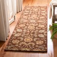 thumbnail image 3 of SAFAVIEH Heritage HG921A Handmade Brown / Gold Rug, 3 of 9