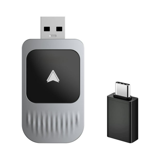 Adaptador Inalámbrico CarPlay para Android Auto. Convertidor USB con Cable A CarPlay Inalámbrico. Conectar y para Android.