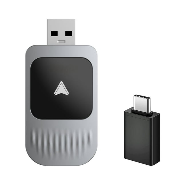 Adaptador Inalámbrico CarPlay para Android Auto. Convertidor USB con Cable A CarPlay Inalámbrico. Conectar y para Android.