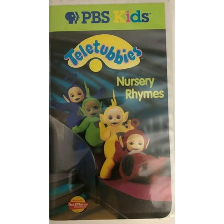 Teletubbies Nursery Rhymes VHS Video Tape Movie Clamshell