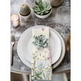thumbnail image 3 of Cloth Napkins 1 Piece - 20x20 Inches, Vintage Flower Washable Reusable Table Napkins, Botanical Wildflower Plant Country Daisy Soft & Absortbent Dining Napkin for Party Wedding Hotel Restaurant, 3 of 8