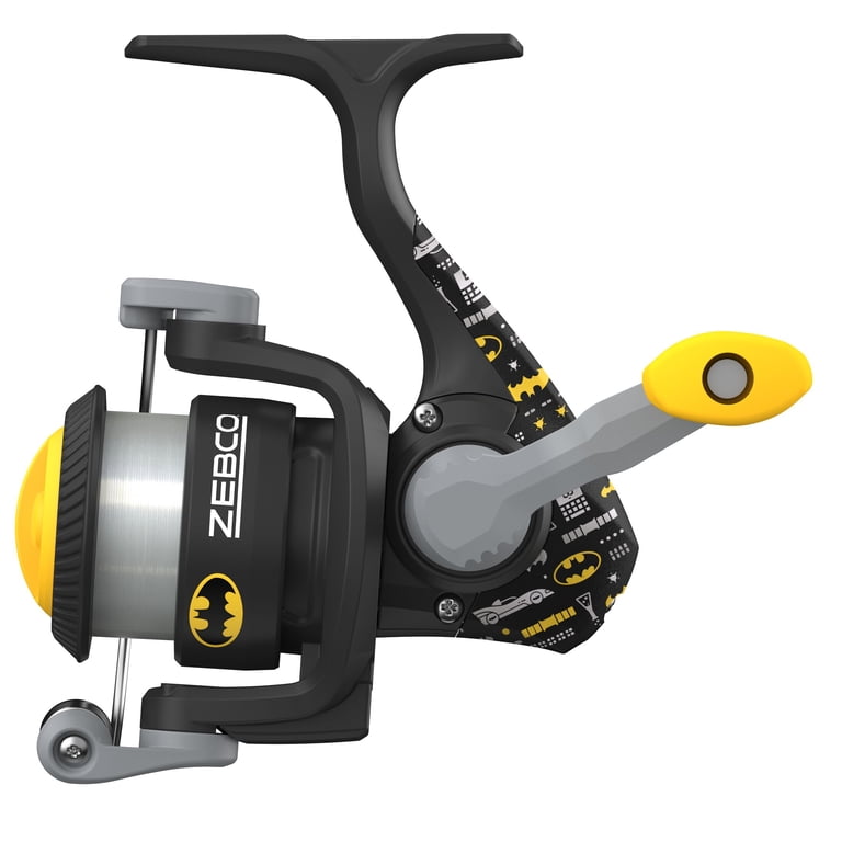 Zebco Youth Batman Spinning Reel and Fishing Rod Combo, 5-Foot 2