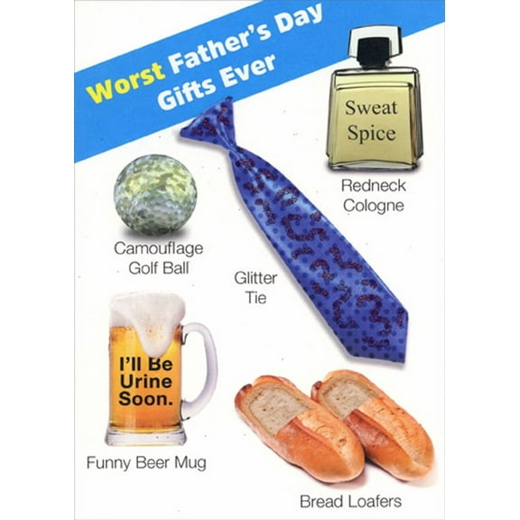 RSVP Worst Father's Day Gifts Ever Humorous / Funny Father's Day Card