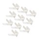 thumbnail image 1 of Soporte Para Bolsas De Pared ANGGREK 10 Uds Ganchos Adhesivos Para Sombreros Plástico Para Salón De Belleza Armario De Puerta De Pared, 1 of 7
