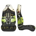 thumbnail image 5 of Beetlejuice Auto Seat Covers 2pcs Car Seat Protectors Non-Slip Vehicle Seat Cushions Stylish Protective Car Seat Covers, 5 of 9