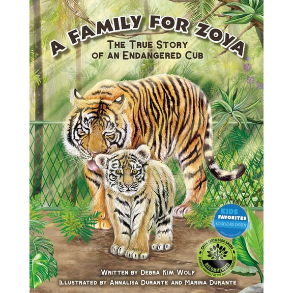 A Family for Zoya: The True Story of an Endangered Cub, (Hardcover)