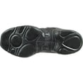 thumbnail image 2 of Black Leather Mesh Upper Split Rubber Sole Dance Jazz Sneakers 412 Womens, 2 of 2
