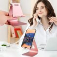 thumbnail image 1 of Pgyong Electronics Clearance Aluminum Alloy Metal Adjustable Desktop Tablet Phone Bracket Multifunctional Lazy Live Streaming Phone Bracket, 1 of 5